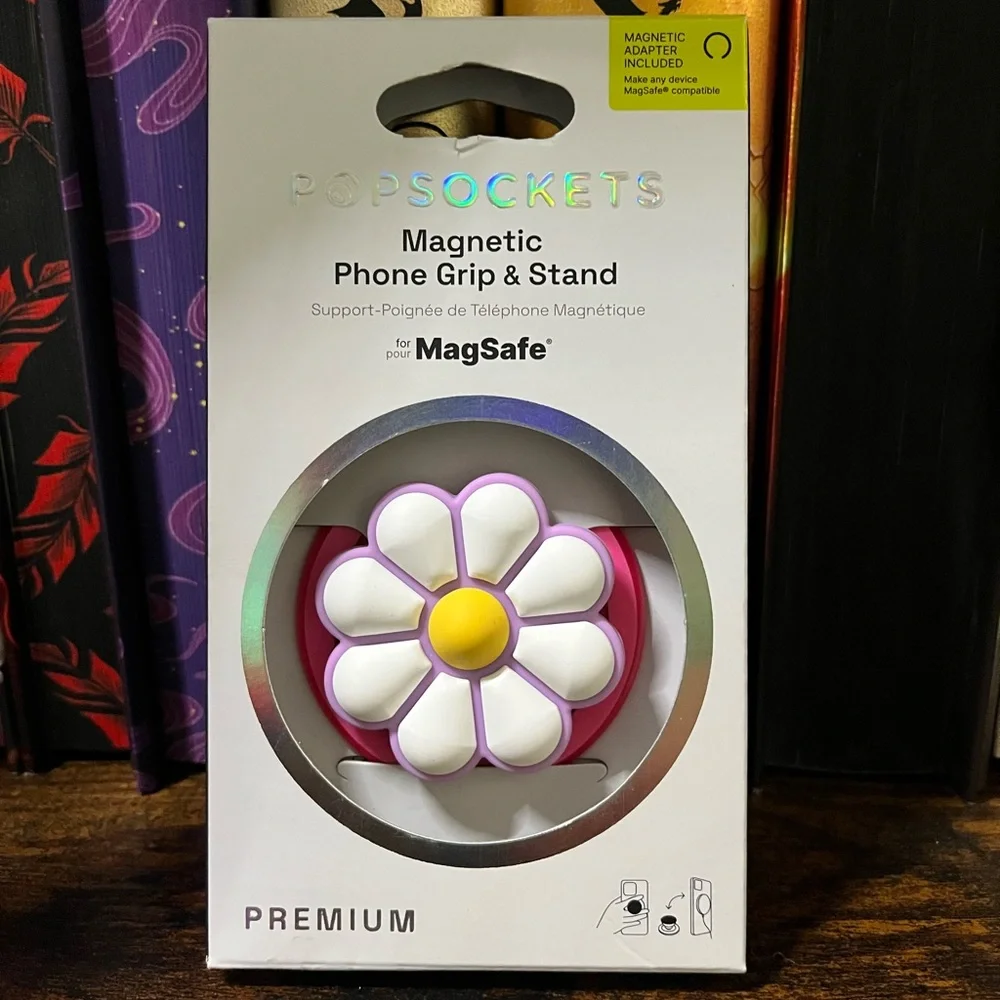PopSocket Magnetic Phone Grip & Stand Doodle Daisy New